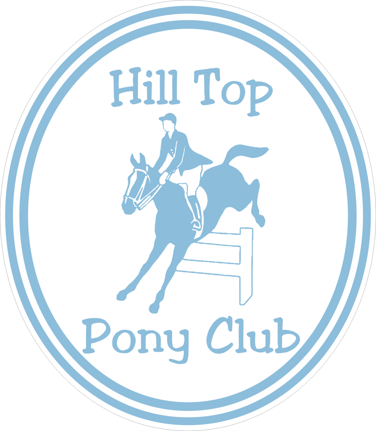 Hill Top Pony Club Vinyl Decal – Two Socks Designs