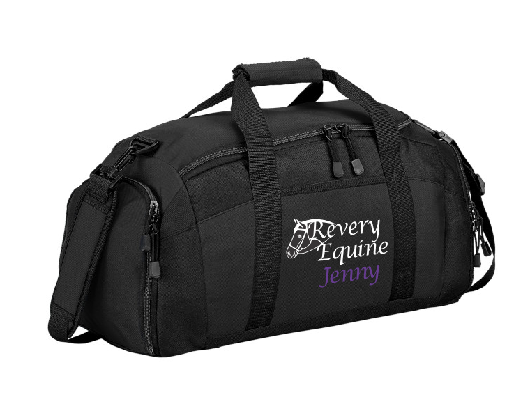 Revery Equine Logo Duffel Bag – Two Socks Designs